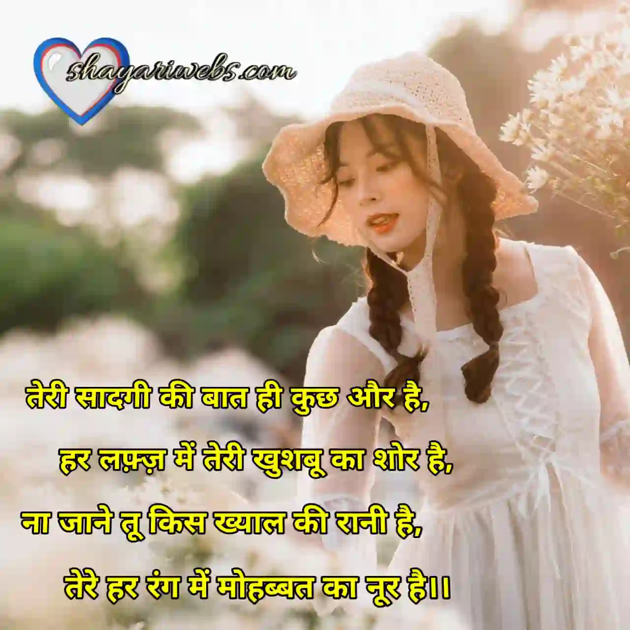 तेरे नूर की सादगी
