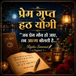 Prem gupt hath yogi